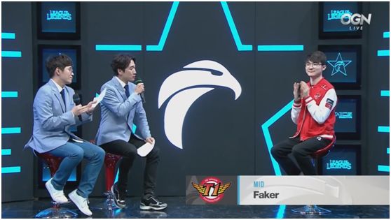 SKT Faker赛后采访：离直接晋级决赛只差“两胜”